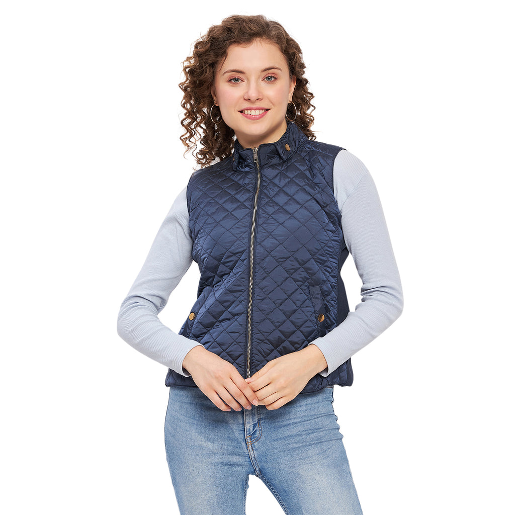 Duke Urban Women Sleeveless Jacket (SDZ6736)
