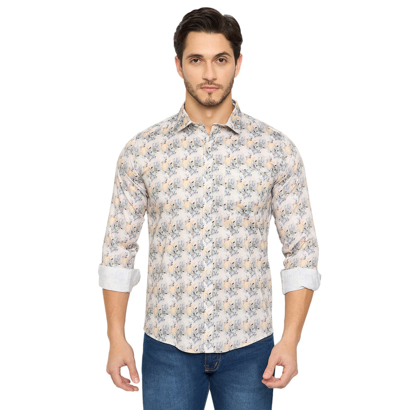Duke Urban Men Full Sleeve Cotton Shirt (SDO7PRSO)