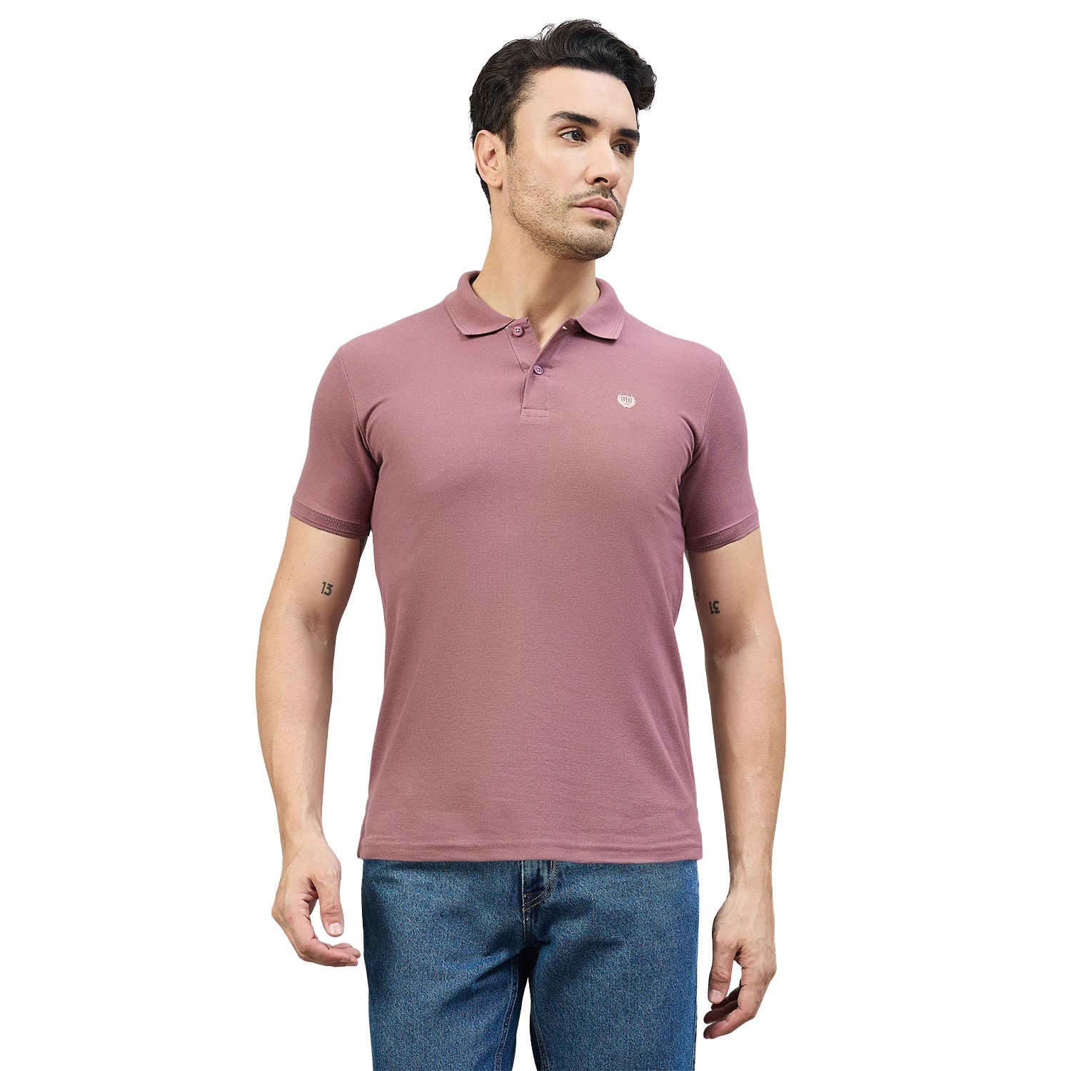 Duke Men Half Sleeve Cotton Smart Fit Casual T-shirt (SD71)