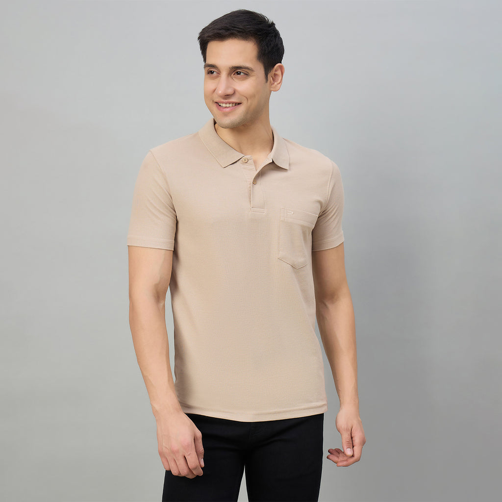Duke Men Half Sleeve Cotton Regualr Fit Casual T-shirt (SD500)