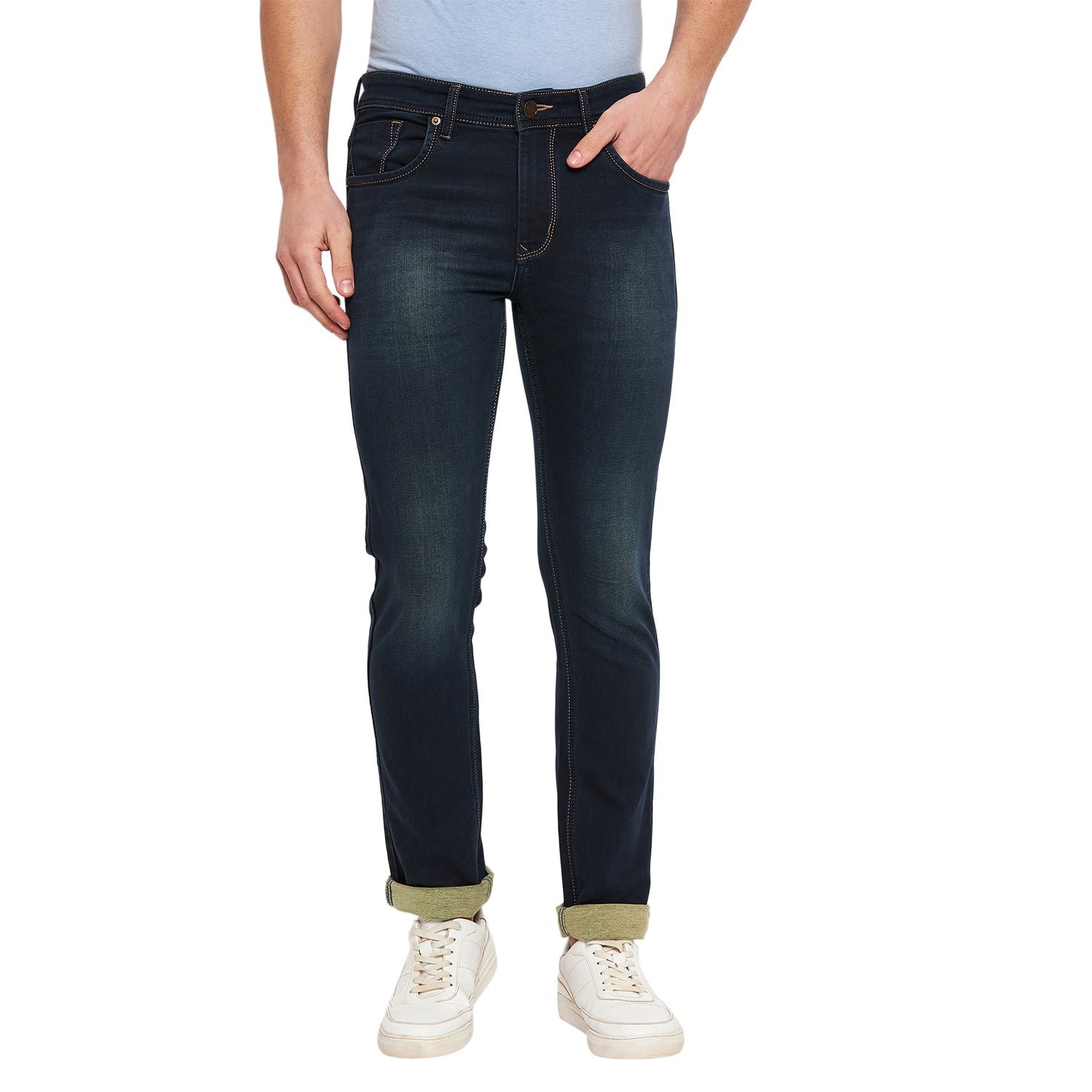 Duke Stardust Men Slim Fit Stretchable Jeans (SDD5505)