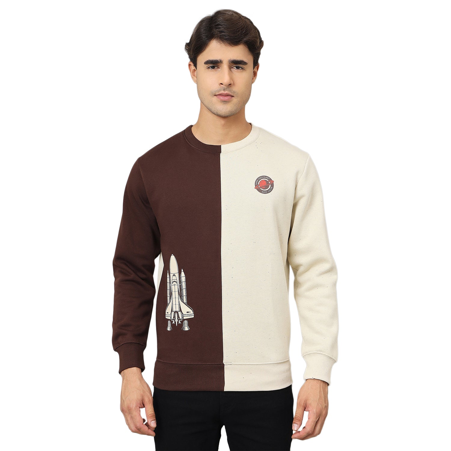 Duke Urban Men Round Neck Regular Sweatshirt (LF6350)