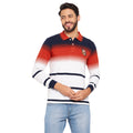 Duke Stardust Men Polo Neck Full Sleeve Cotton T-shirt (LF3964)