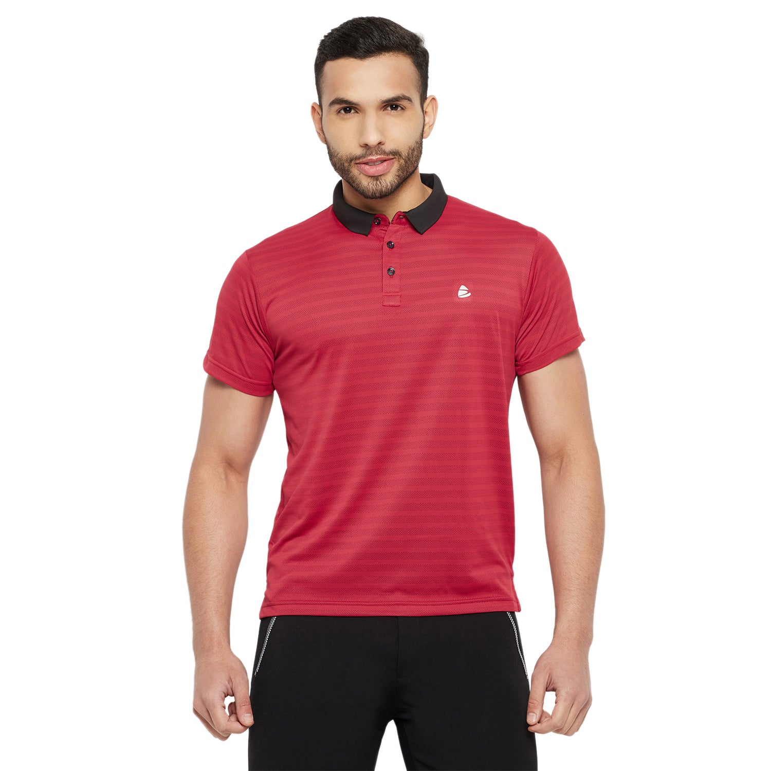Duke Stardust Men Half Sleeve Polo Neck Cotton T-shirt (1600)