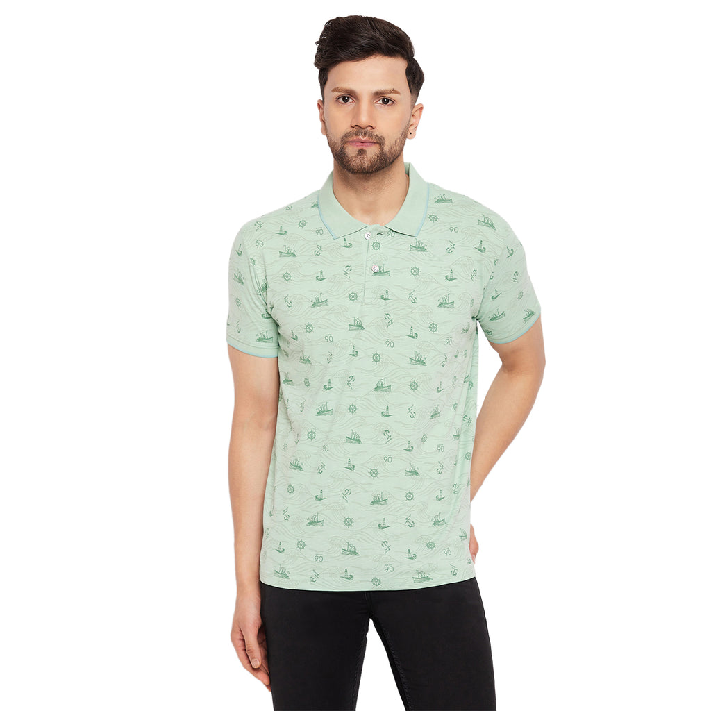 Duke Urban Men Half Sleeve Cotton T-shirt (MLF5870)
