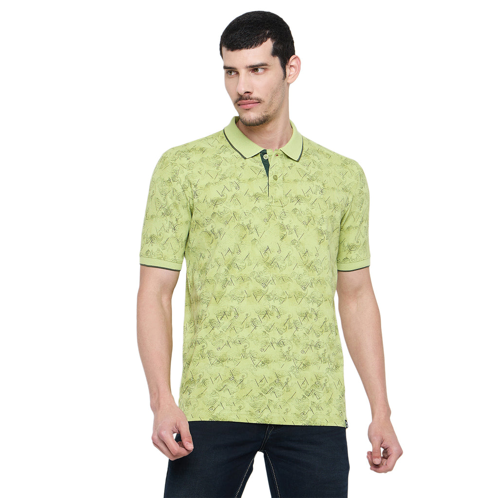 Duke Urban Men Half Sleeve Cotton Polo Tshirt (LF7407)