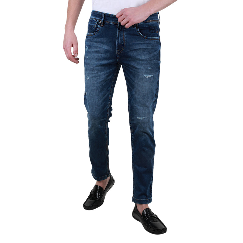 Duke Urban Men Stretchable Ankle Length Slim Fit Jeans (SDD5460)