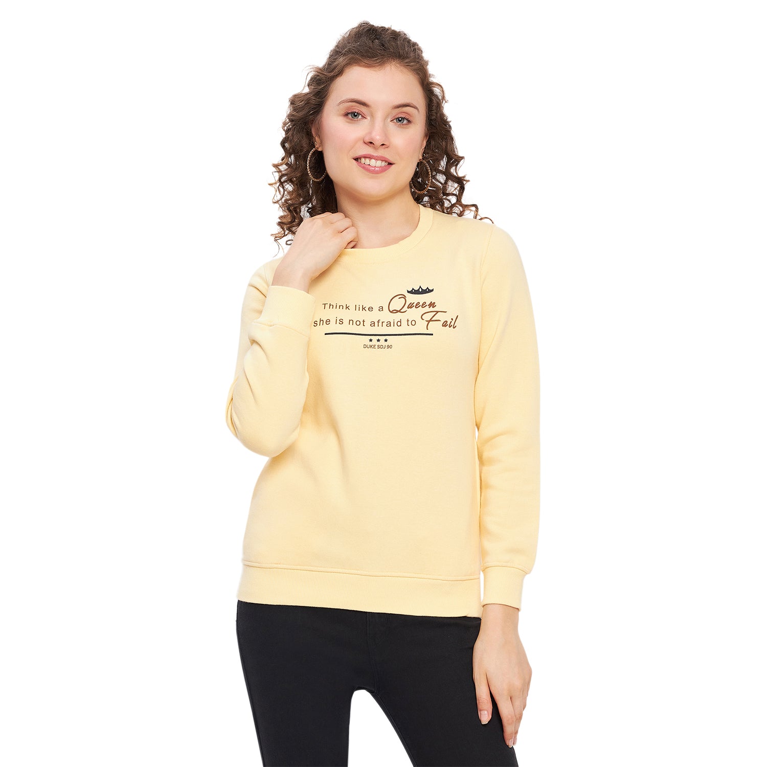 Duke Urban Women Printed Sweatshirt (LFX872)
