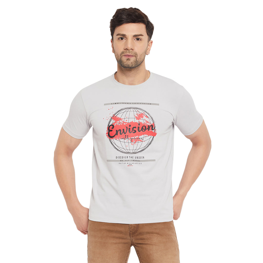 Duke Stardust Men Half Sleeve Cotton T-shirt (MLF7050)