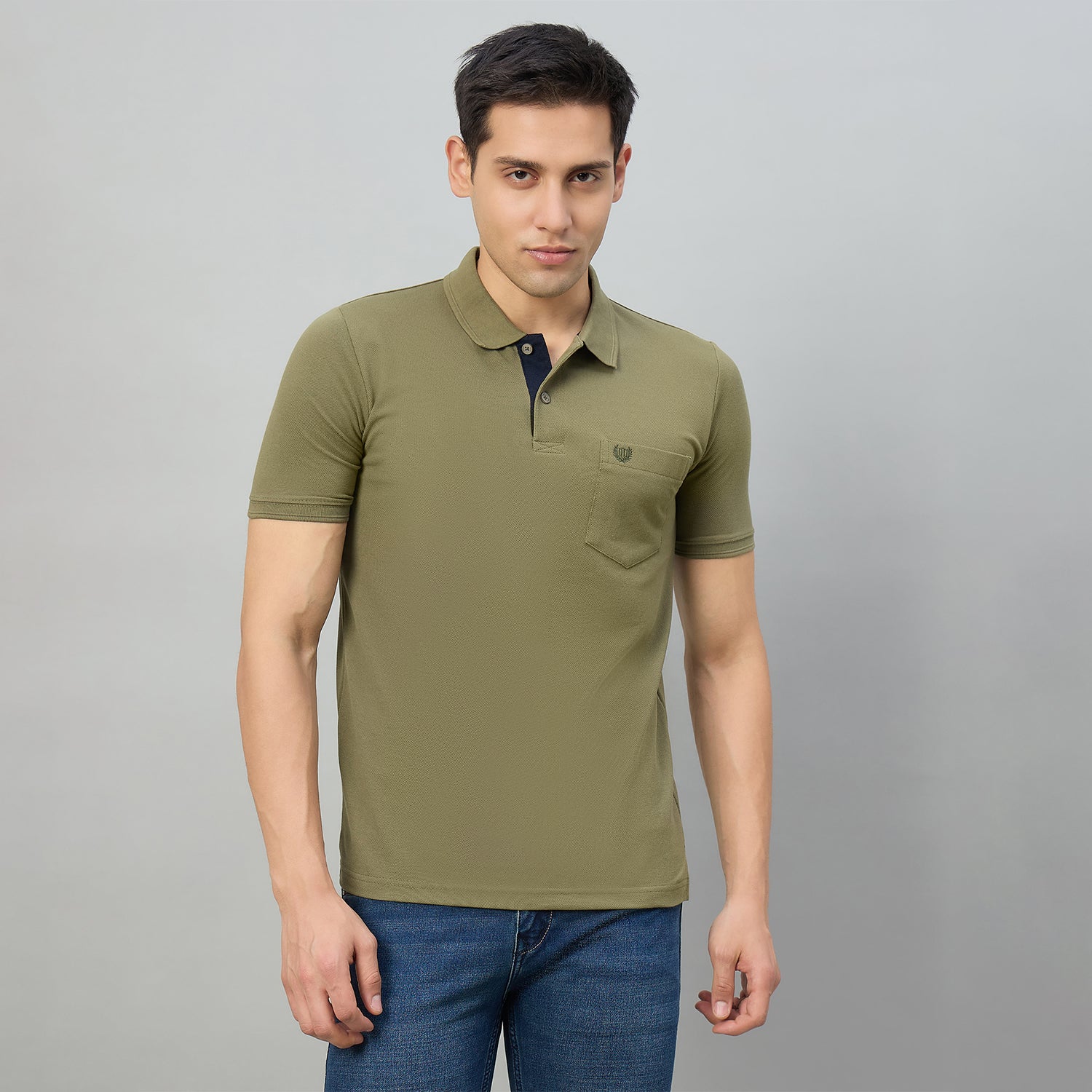 Duke Men Half Sleeve Cotton Smart Fit Casual T-shirt (SD72)