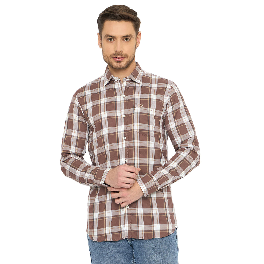 Duke Men Full Sleeve Cotton Shirt (SDO6CHB)