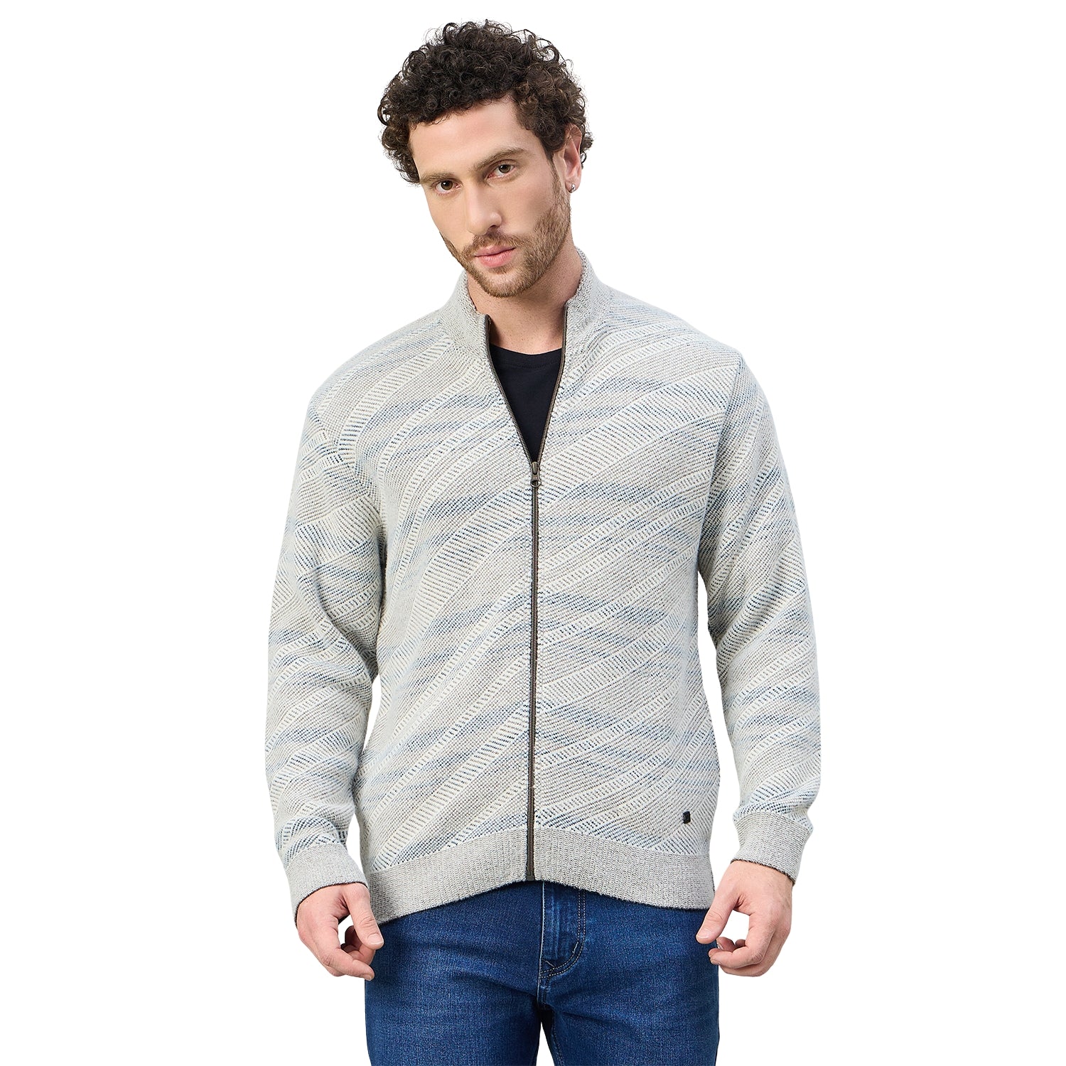 Duke Urban Men Stylish full sleeve zipper sweater (SDS2219)