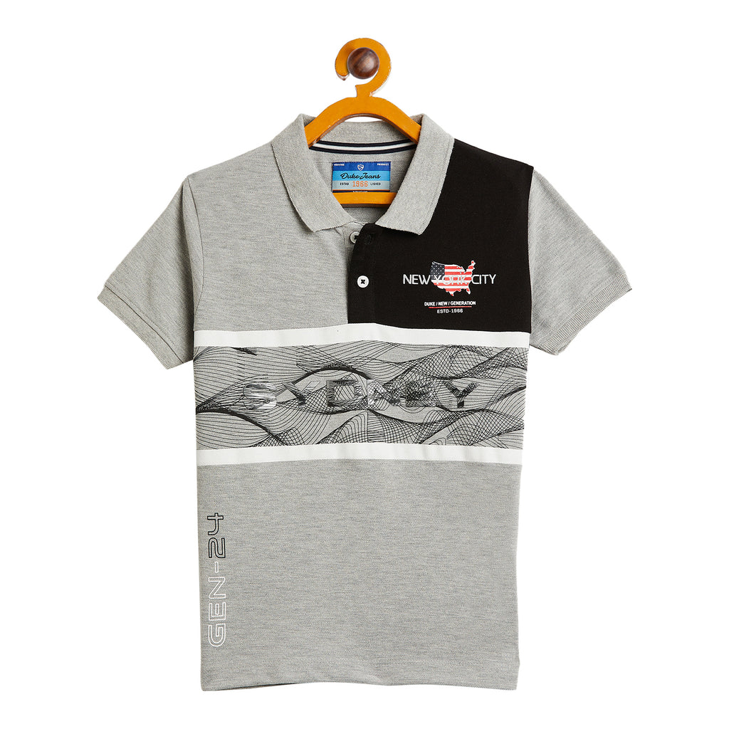 Duke Urban Boys Half Sleeve Cotton T-shirt (LF666)