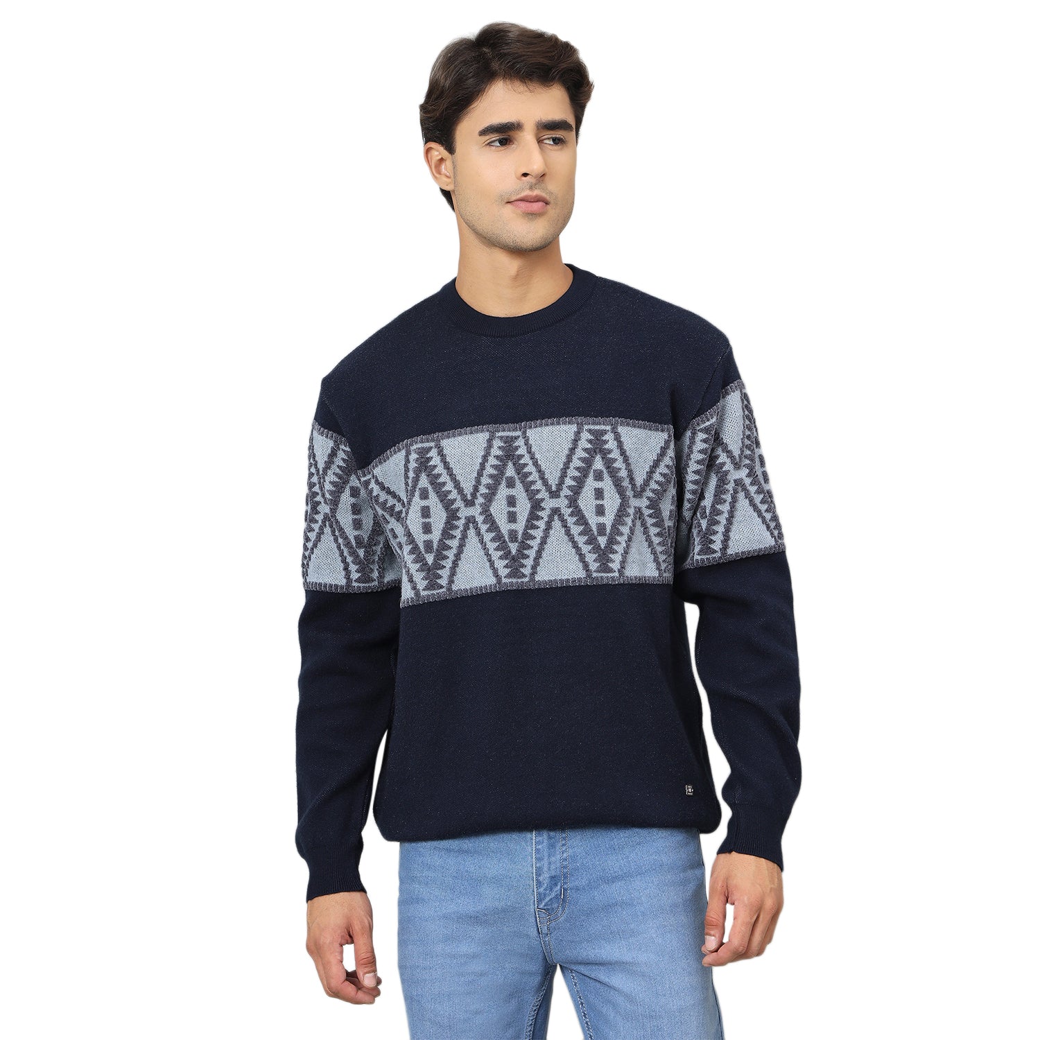 Duke Urban Men Full Sleeve Classic round neck sweater (SDS2267)