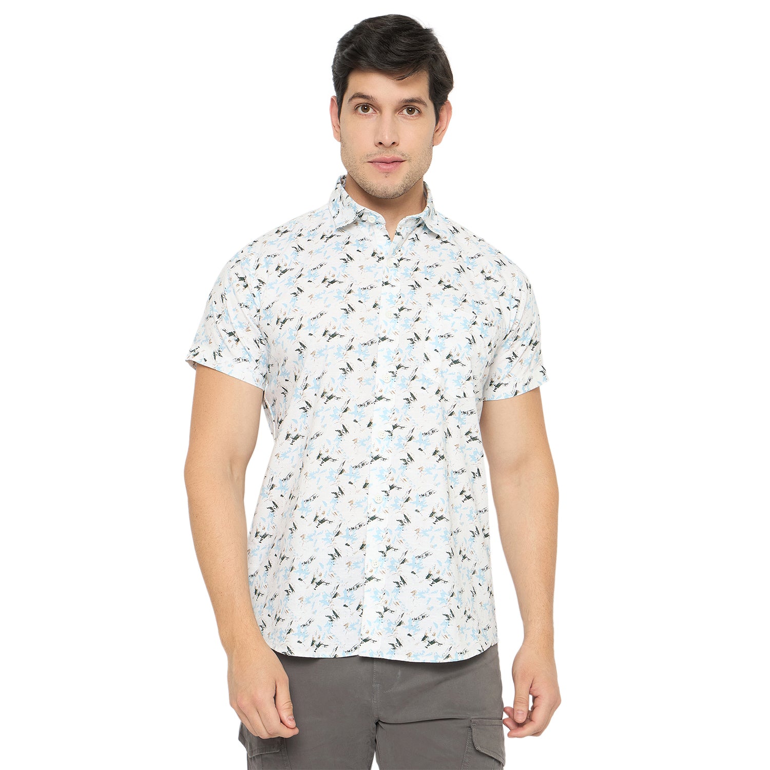 Duke Urban Men Half Sleeve Cotton Shirt (SDO4PRM)