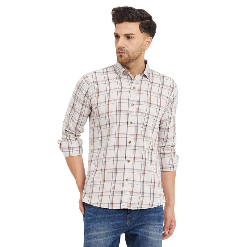 Duke Stardust Men Full Sleeve Cotton Shirt (SDO8CKTV)