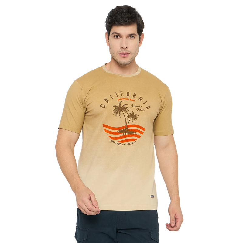 Duke Urban Men Half Sleeve Cotton Tshirt (LF7429)
