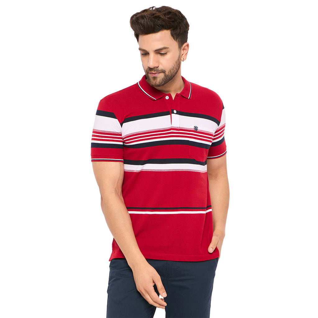 Duke Urban Men Half Sleeve Cotton T-shirt (LF7188)