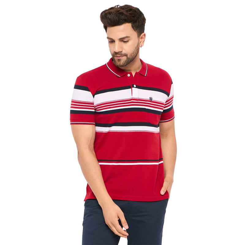 Duke Urban Men Half Sleeve Cotton T-shirt (LF7188)