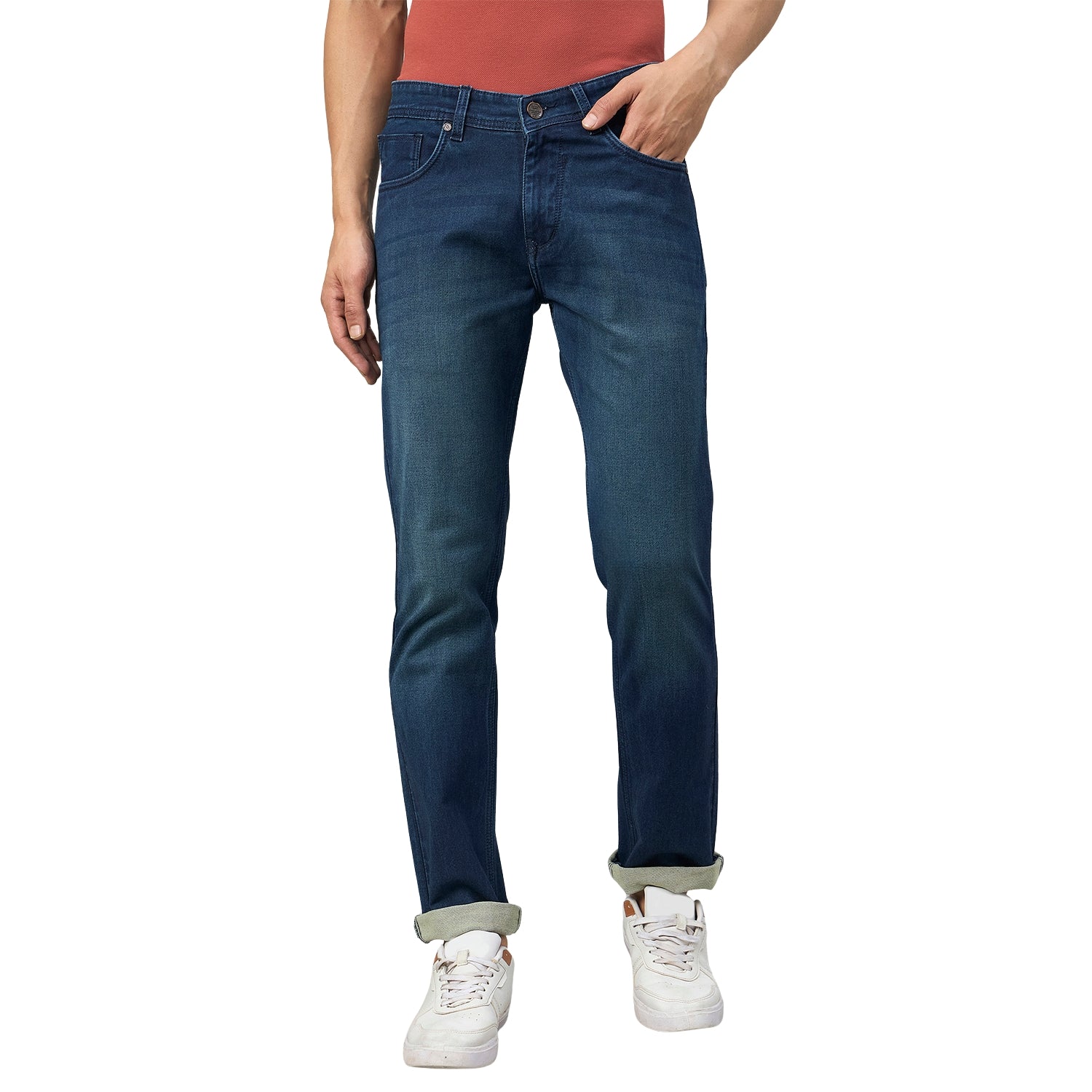 Duke Urban Men Comfort Fit Designer Jeans (MSD5911C)