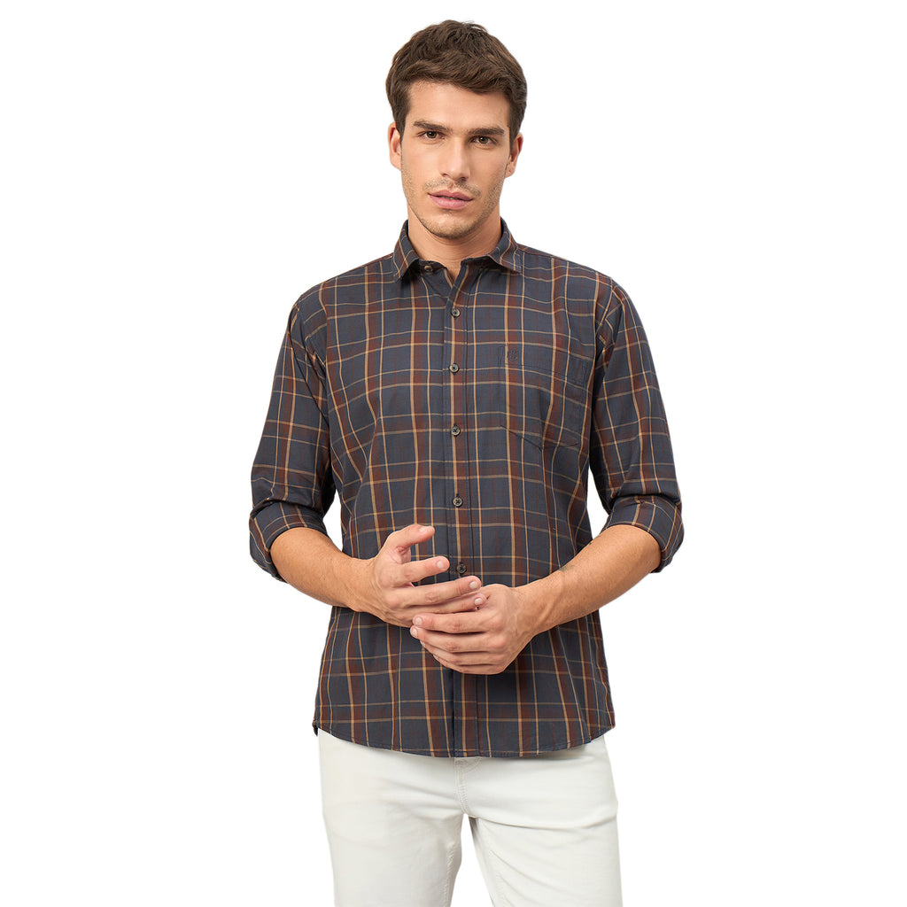 Duke Urban Men Full Sleeve Cotton Shirt (SDO8CKBA)