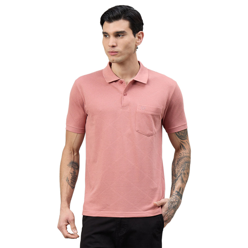 Duke Urban Men Polo Neck Half Sleeve Regular T-Shirt (LF7559)