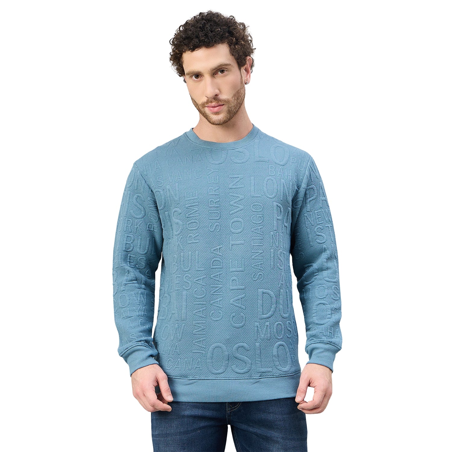 Duke Urban Men Round Neck Regular Sweatshirt (LF6384)
