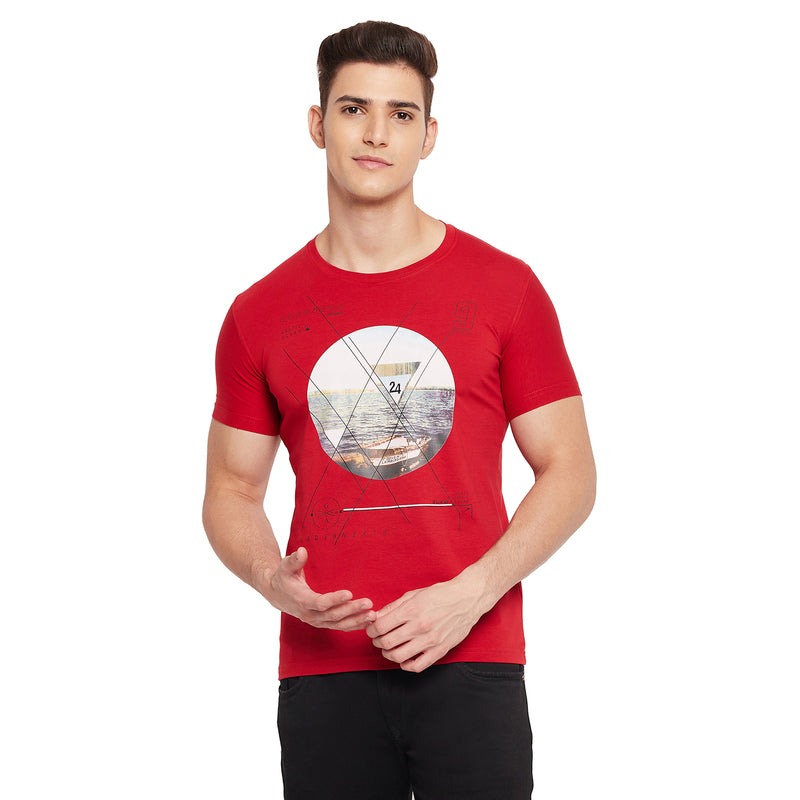 Duke Men Urban Half Sleeve T-Shirt (LQ1735)