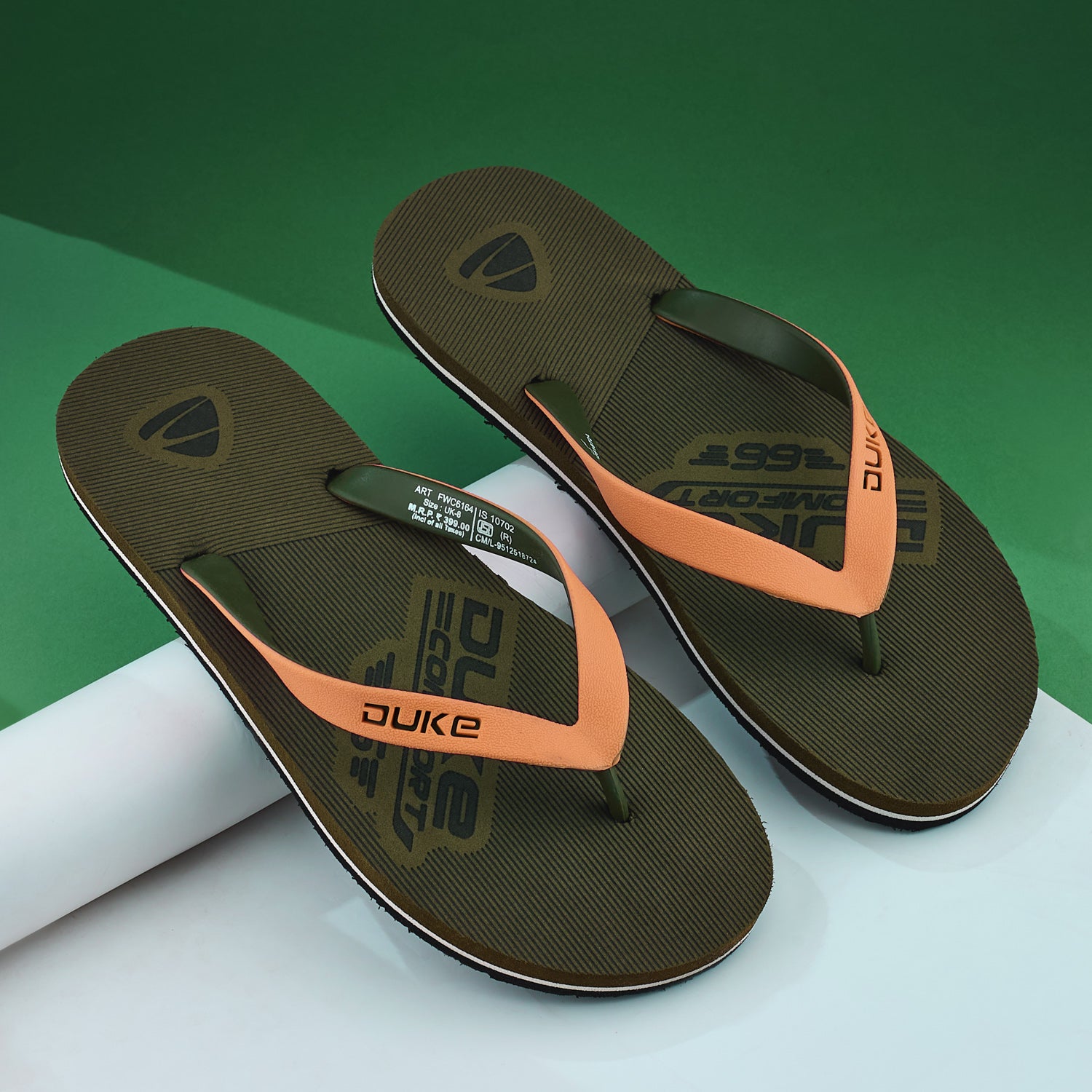 Duke Men Thong Flip Flops (FWC6164)