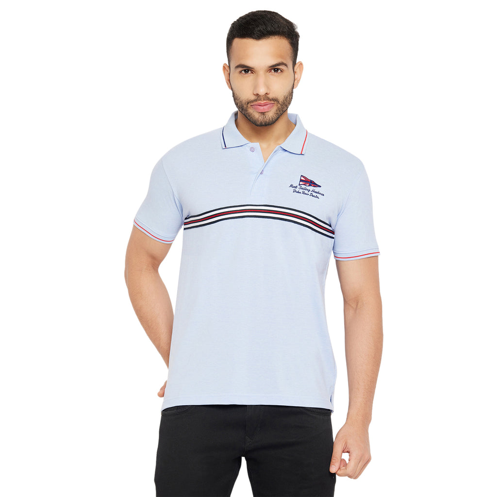 Duke Stardust Men Half Sleeve Polo Neck Cotton T-shirt (3934)