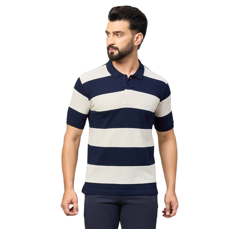 Duke Urban Men Half Sleeve Polo Cotton Tshirt (LF7648)