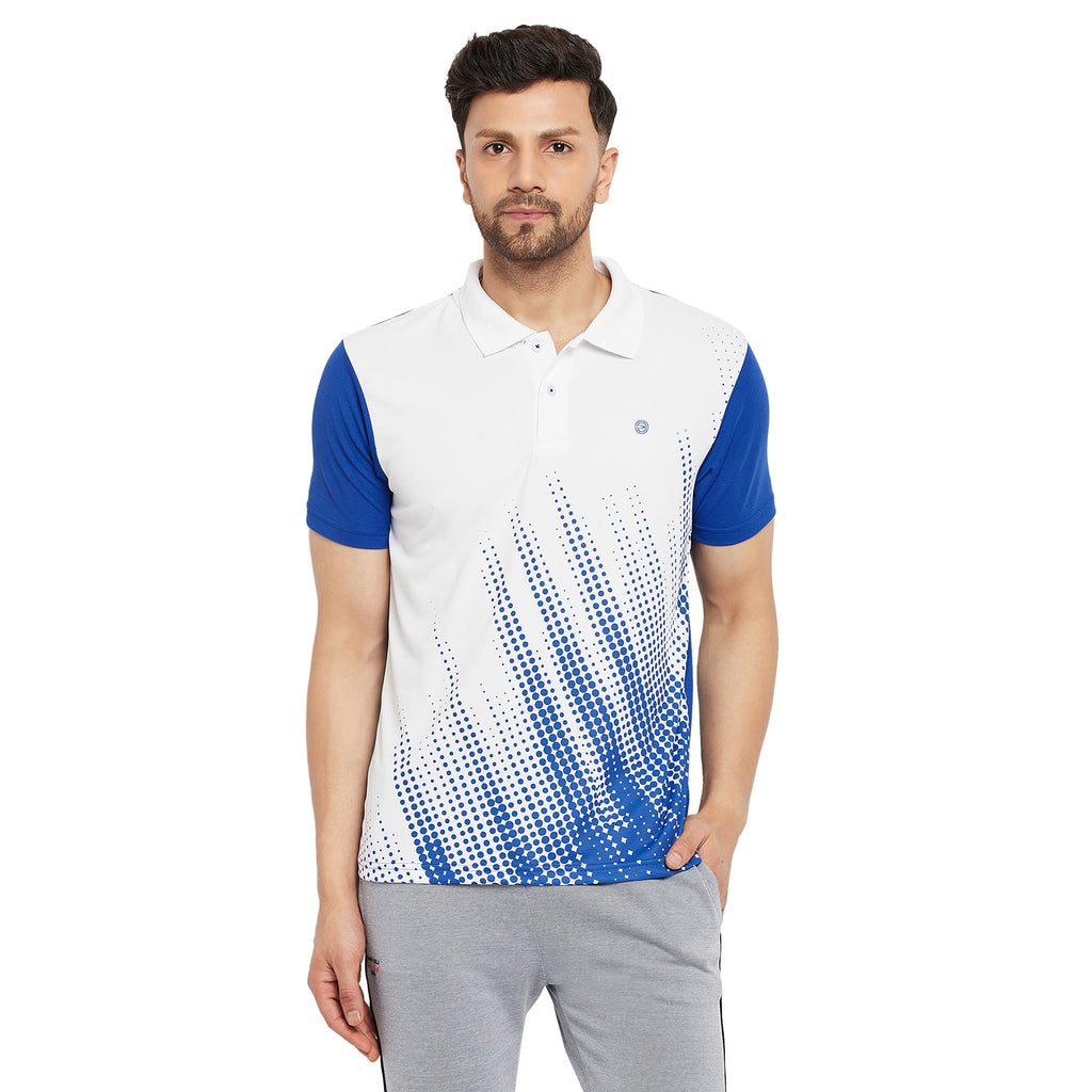 Duke Stardust Men Half Sleeve Polo Neck Cotton T-shirt (GD1224)