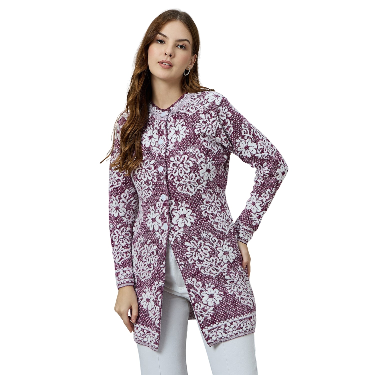Duke Women Long Coat Shortstyle Cardigan (ONSDS106)