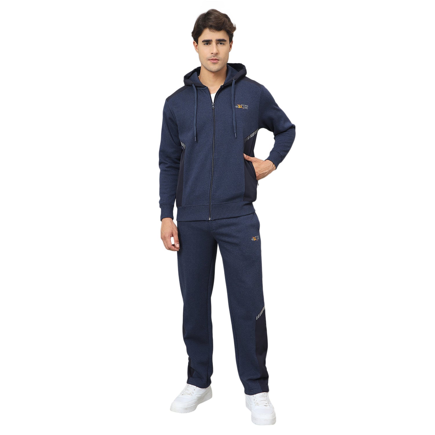 Duke Urban Men Hood Smartfit Full Zip Tracksuit (LF6035)
