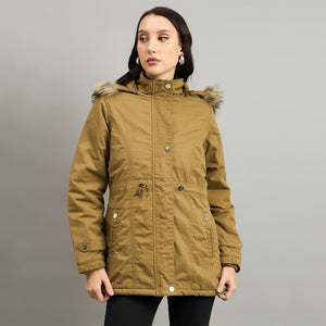 Duke Women Short Style Hooded Bomber Jacket (SDZ4050R)