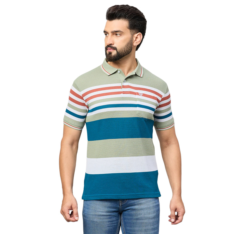 Duke Urban Men Half Sleeve Polo Cotton Tshirt (LF7649)