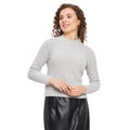 Duke Urban Women Full Sleeve Self Design Crop Pullover (SDS1014)