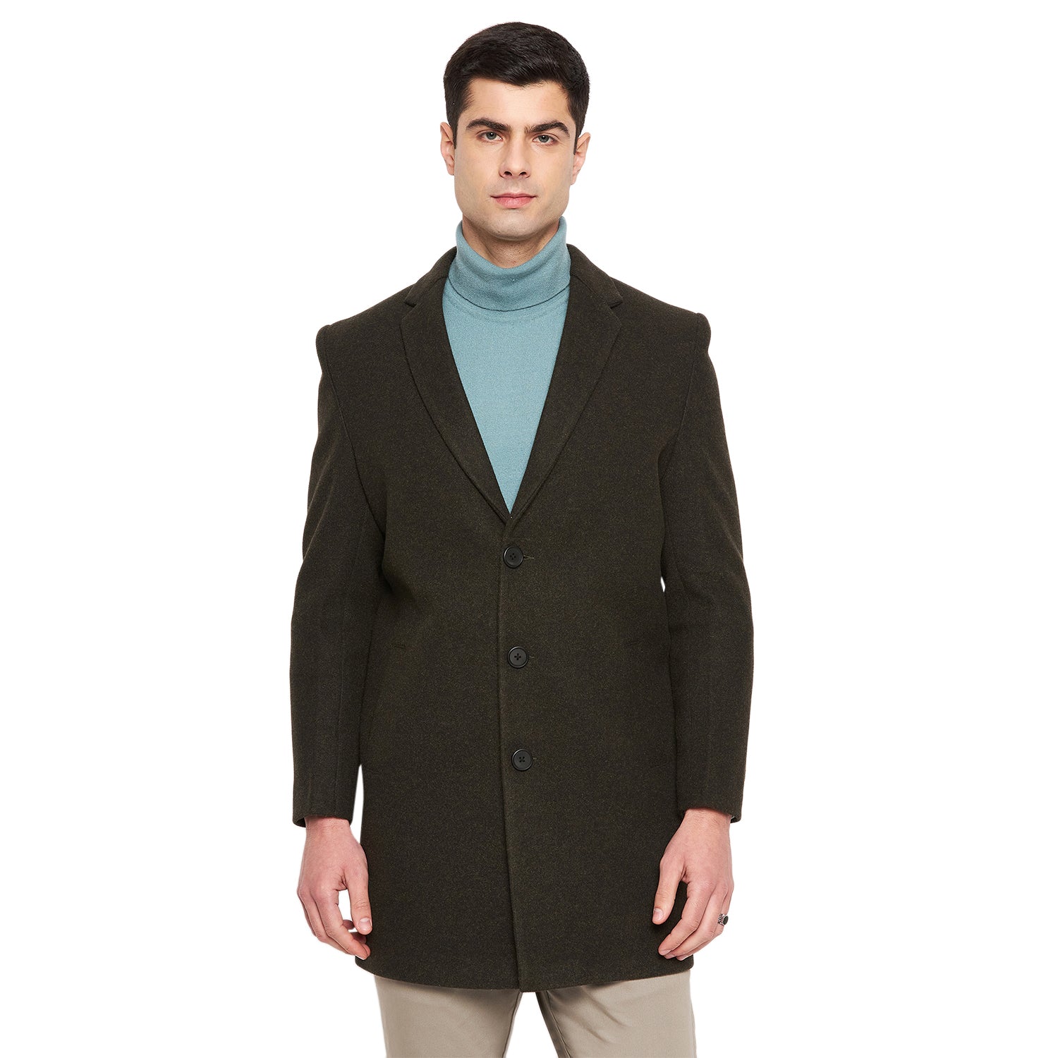 Duke Urban Men Full Sleeve Long Coat (SDZ3098)