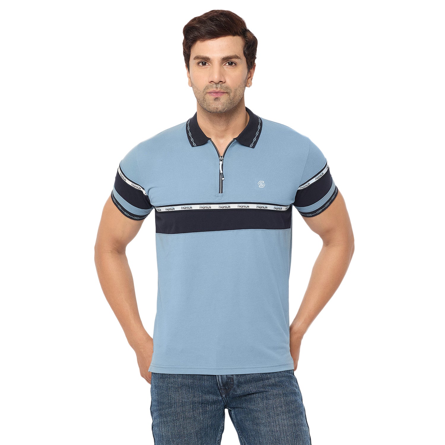 Duke Urban Men Half Sleeve Cotton Tshirt (LF7097)
