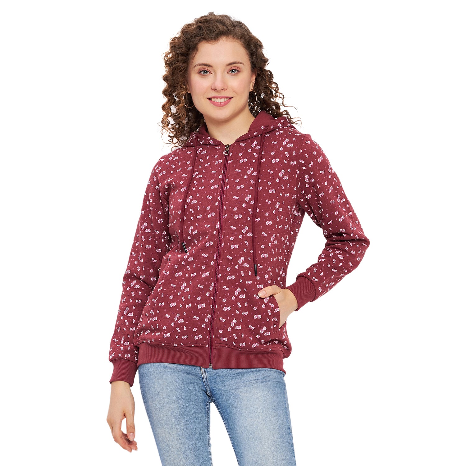 Duke Urban Women Full Sleeve Hooded Sweatshirt (LFX747)