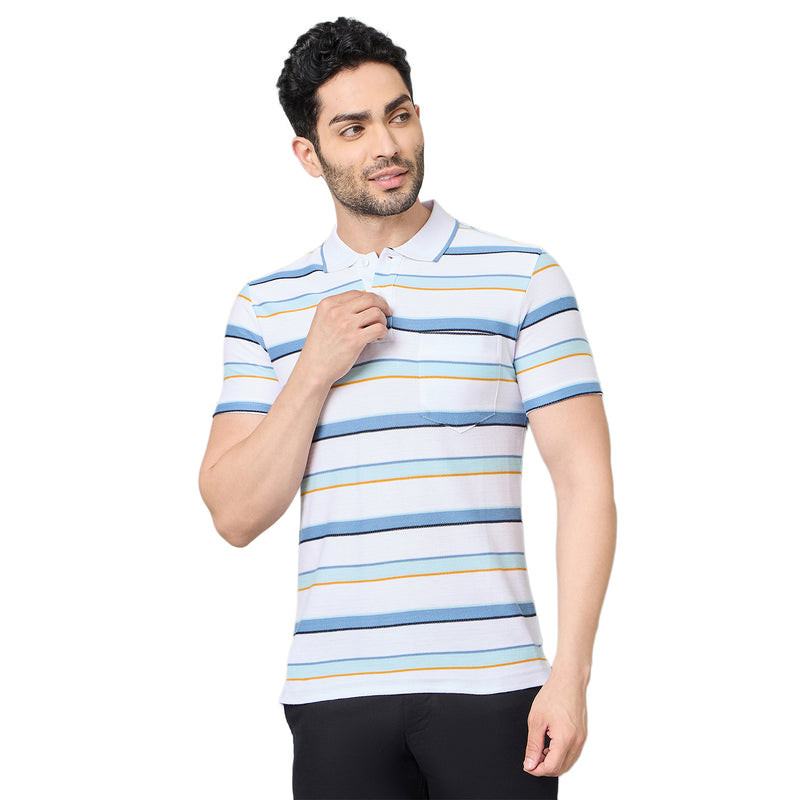 Duke Urban Men Half Sleeve Cotton Tshirt (LF7652)