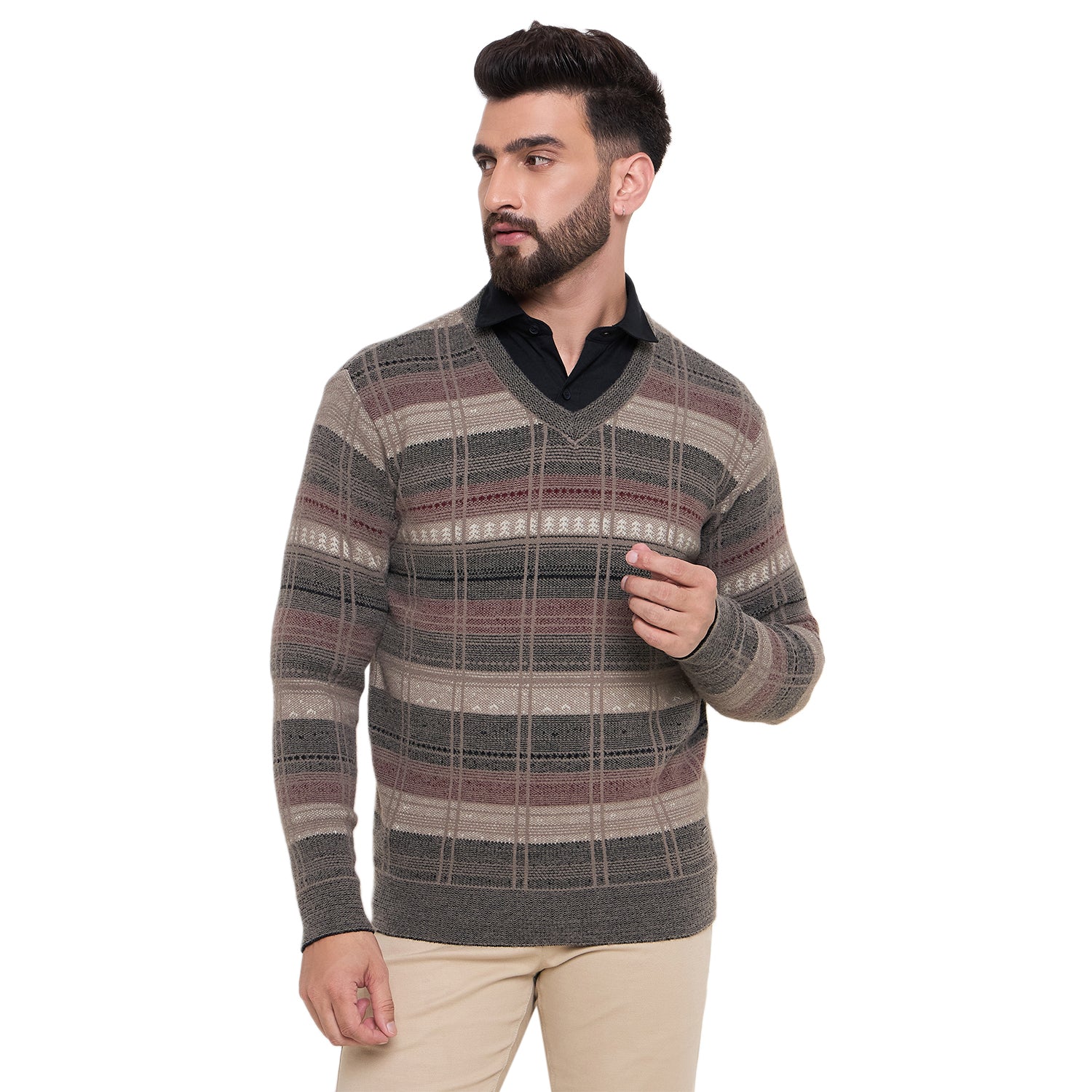 Duke Urban Men Round Neck Sweater (SDS2278)