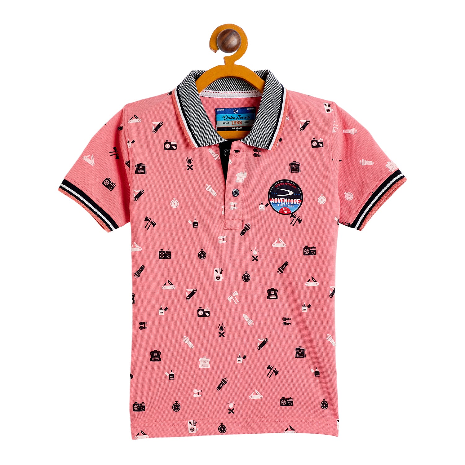 Duke Urban Boys Half Sleeve Cotton T-shirt (LF710)