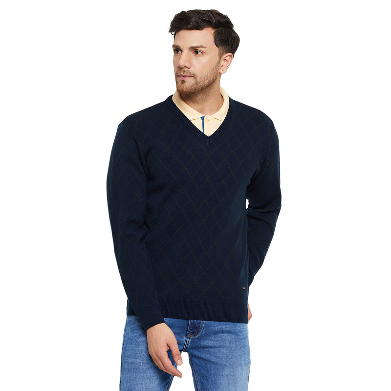 Duke Urban Men Full Sleeve V Neck Sweater (SDS2127)