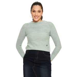 Duke Stardust Women Full Sleeve Crop Pullover (SDS1235)