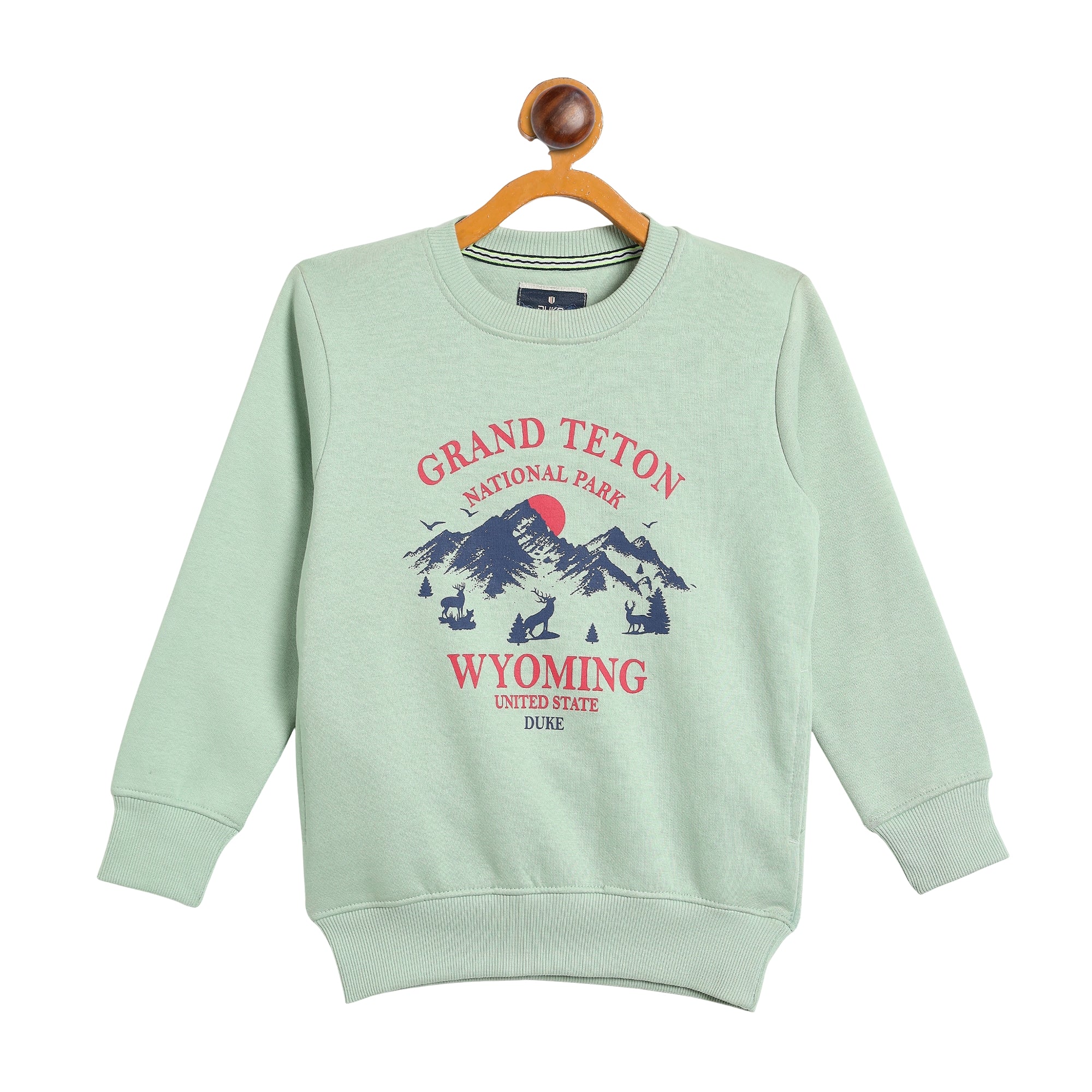 Duke Urban Boys Full Sleeve Round Neck Printed Sweatshirt (LF380)