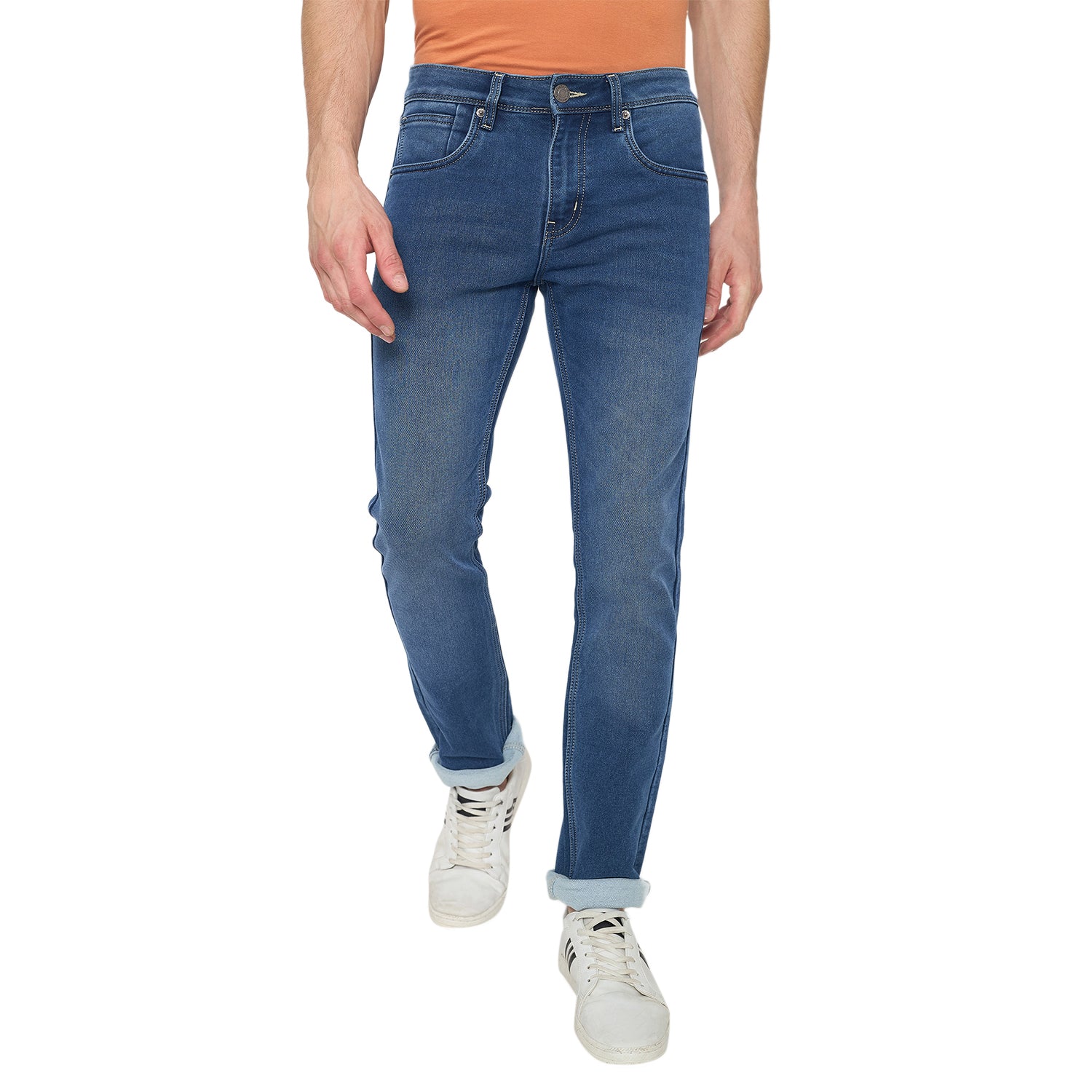 Duke Urban Men Narrow Bottom Stretchable Jeans (SDD5905N)