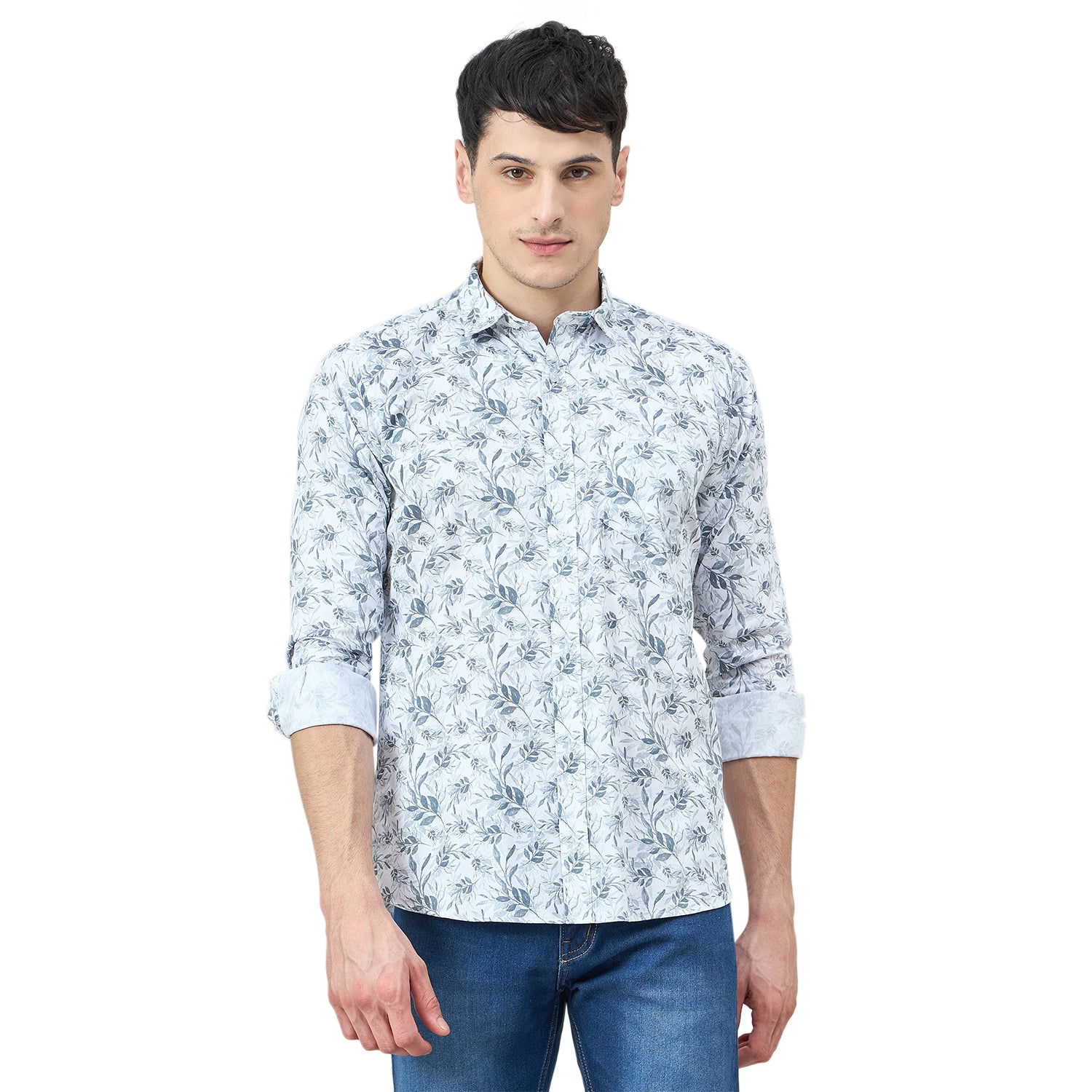Duke Urban Men Full Sleeve Cotton Shirt (SDO8PRAW)