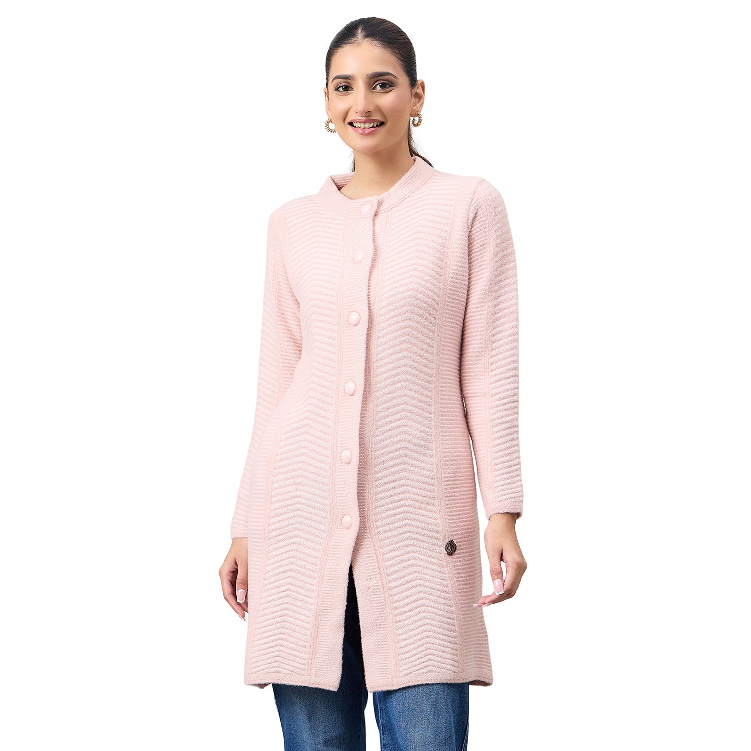 Duke Urban Women Long Coat Regular Sweater (SDS1301)