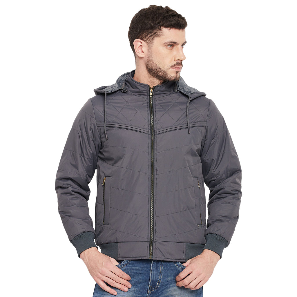Duke Urban Men Full Sleeve Hooded Jacket (OSDZ1089)